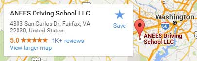 ANEES Driving School LLC Fairfax VA