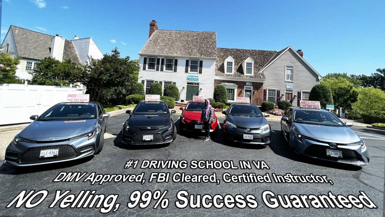 DMV Approved Anees driving school VA