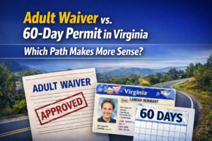Adult Waiver vs 60-Day Permit in Virginia